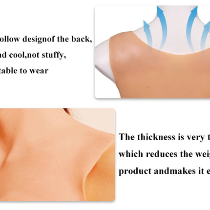 Eyung Crossdressing Shemale Boobs Fake Silicone Breast Huge Boob B-S Cup Drag Queen Crossdress Shemale Cosplay Artificial Breast