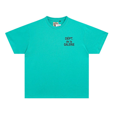 Classic  Color Letter Logo Print Loose ort Sve T-irt ex Youthful Cotton Summer Faion round Ne Top