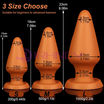 Anal Plug with Suction Cup Beads Anal Butt Plug Soft Silicone Anus Dilation Sex Toys for Women Men Buttplug Adult Sex Product