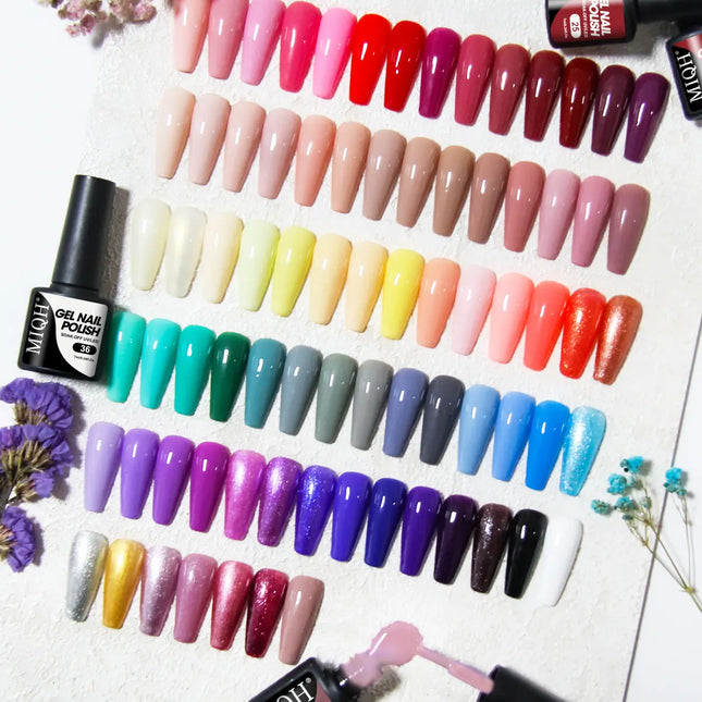 7ml Colorful UV Gel Nail Polish Bling Sequins Soak Off UV LED Nail Gel Polish, For Home Salon Nail Art DIY