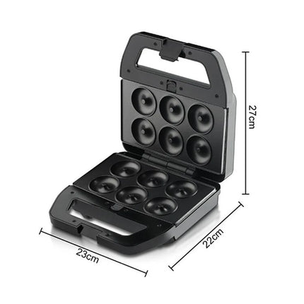 XEOLEO New  5 in 1 Panini Waffle Donut Sandwich Electric Grill Waffle Maker 800W Sandwich Maker