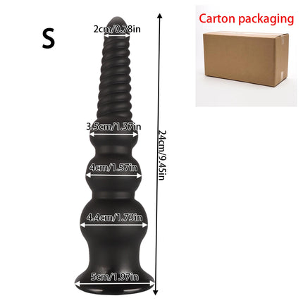 Long Big Anal Beads Butt Plug Long Butt Plug Anal Training Expansion Anal Dilator For Women Man Gay Soft Anal Massager Sex Toys