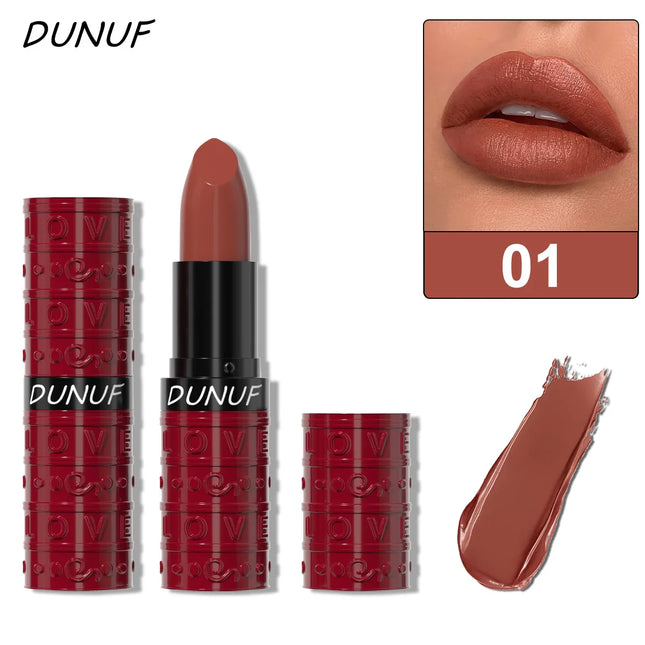 Velvet Sexy Lipstick Waterproof Long Wearing Non Transfer Sweat Proof Lip Gloss Moisturizing Hydration 3 Colors