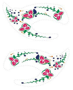 Leopard Lace Eyeliner Sticker Reusable Double Eyelid Line Sticker Waterproof Eye Makeup Self-adhesive Eyelid Sticke Makeup Tools