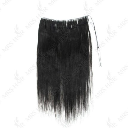 Feather Hair Bundles Extensions Natural Human Hair Non-Remy Invisible Micro ring 40cm Weft 100 strands Feather Hair  Extension