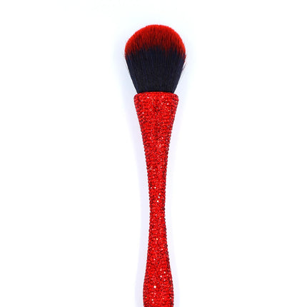 1pc Professionals Nails Small waist Nail brush Blusher Brush Full Diamond Dust Cleaning Make Up  Soft Hair  Brush Manicure Acces