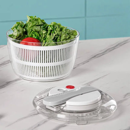 Vegetables Salad Spinner Lettuce Leaf Vegetable Dehydrator Multifunctional Vegetable Washer Salad Vegetable Dryer Mixer