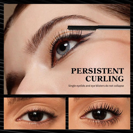 Waterproof Mascara , Thick And Long-Lasting Application, Bubble Encryption, Long-Acting Curly Hair And Big Eyes Makeup Tool