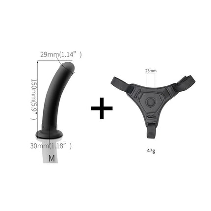 Adult Supplies Sex Toy Wearable Dildo Realistic Sex Toy For Lesbian Women Couples Dildo Strap On Penis Suction Cup Anal Plug