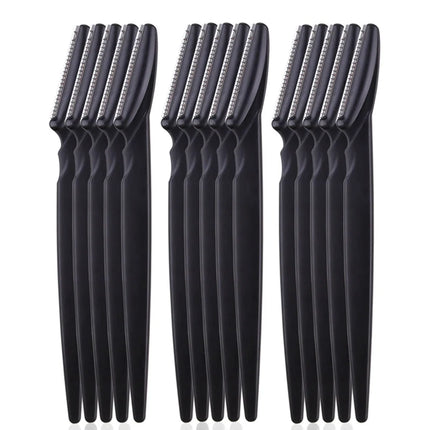 5/10/15Pcs Eyebrow Trimmer Makeup Tools Safe Eye Brow Razor Face Body Hair Removal Shaver Blades Woman Eyebrows Shaping Knife