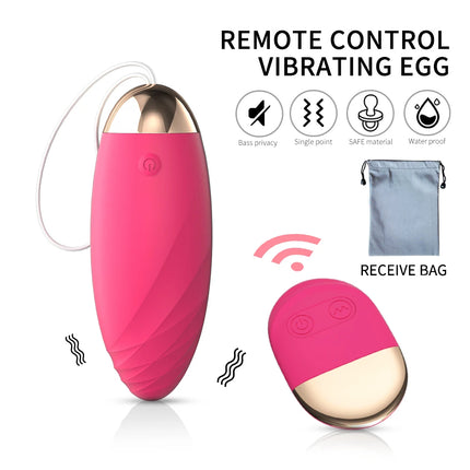 Kegel Ball Wireless Remote Control Vibrating Egg Clitoris Stimulator Vaginal Massage Ball G- Spot Vibrators Sex Toys for Woman