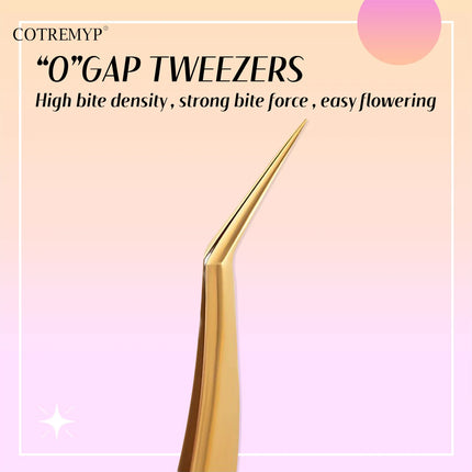 Precision Tweezers For Lashes  DIY Eyelash Extension Applicator Tools Stainless Steel Hair Removal tweezer professional makeup