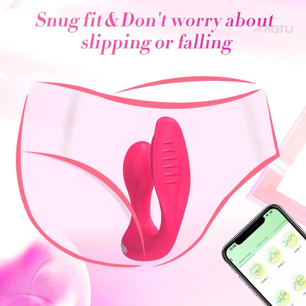 2 in 1 Sex Toys Anal Plug Penetration Vagina Vibrator Masturbation Tools for Couple Anal Masturbator Butt Plug Vibrating 18