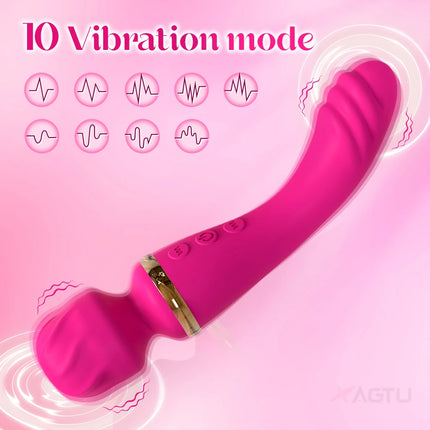 AV Magic Wand Dildo Vibrator for Women Nipple G spot Vagina Clitoris Stimulator Vibration Massager Sex Games Adult Sex Toys