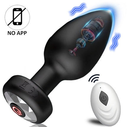 Wireless Bluetooth Anal Vibrator for Women APP Control Butt Plug Men Prostate Massager Female Masturbator Sex Toys for Couple