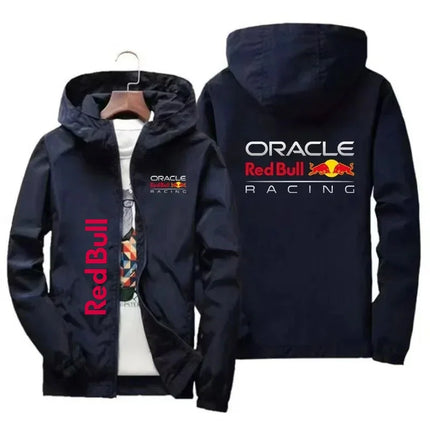 2025 Red Bull logo racing team autumn jacket men's and women's windproof clothing casual sportswear outdoor fashion racing suit