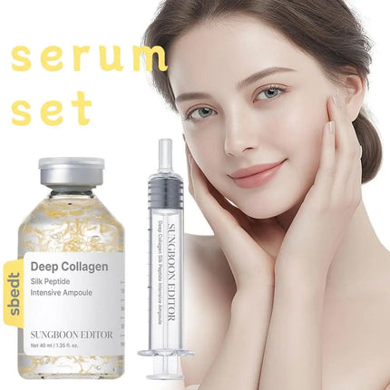 Silk Peptide Intensive Lifting Ampoule |Anti-Aging Serum For Face With Collagen & 30 Peptide Complex Skin Tightening & Firming