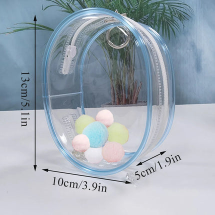 2023 Plush Doll Storage Pouch Transparent Mystery Box Storage Fashion Thicken Keychain Bag Classic Cute Doll Bag Keychain Wallet