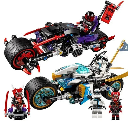 606pcs Thunder Raider Mechanical Warrior Robot Mecha Building Blocks Model Toys for Kids Adult Gift