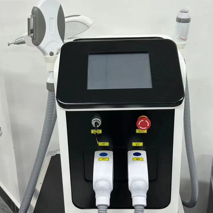 3 In 1 OPT IPL Diode Laser Beauty Machine Permanent Hair Removal Nd Yag Laser Tattoo Removal RF Skin Lifting Whitening