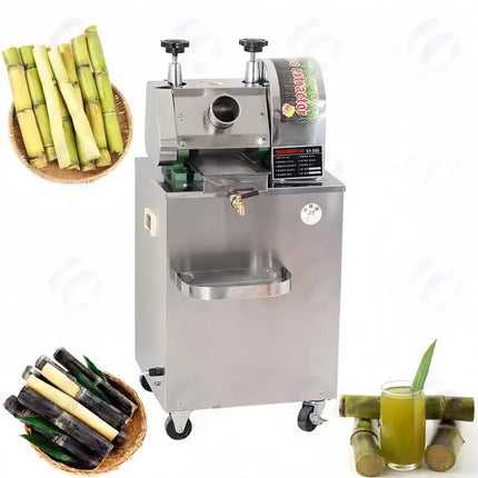 Automatic Cane Juice Squeezer / Power-Operated Electric SugarCane Juicer / Juice Extractor Press for Convenient Sugar Cane