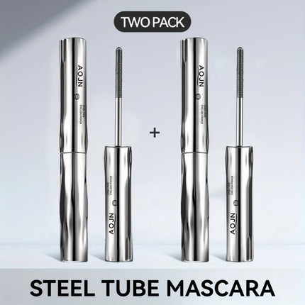 Steel Pipe Spiral Material Mascara,1pc/2pcs/3pcs/5pcs Mascara Base,Special Spiral Brush Head,24hour Lasting Lashes Primer Makeup