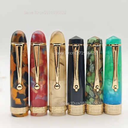 ADMOK 766 Vacuum Filling Fountain Pen NO.6 Schmidt BOCK Nib Vintage Design Classic Gift For Collector Business Writing Gift Pen