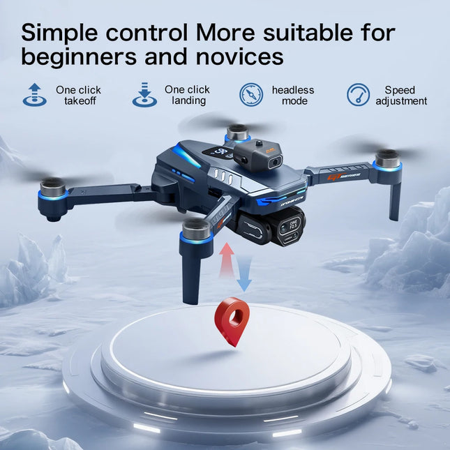 Lenovo GT8 GPS Foldable Drone 8K Dual Camera 5G WIFI FPV Brushless Optical Flow Obstacle Avoidance RC Aerial Quadcopter