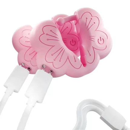 Electric Wireless Remote Nipple Clamps 10 Vibration Modes Adjustable Nipple Clip Breast Massage Stimulator Sex Toys for Couples