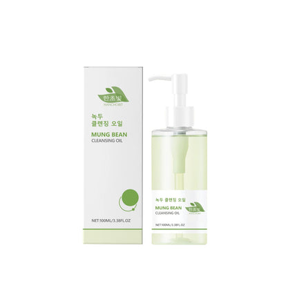 Mung Bean Cleansing Oil Gentle Makeup Remover Oil Lip Eye Makeup Cleansing Pores Non-tightening Keep Fresh Soothing Skin Care