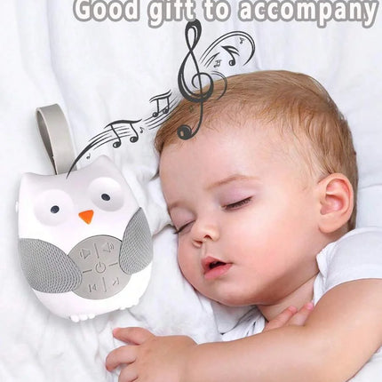 Portable Sleep Sound Toddler White Noise Machine Soothing Music Player Sleep Home for Baby Room Stroller Lullaby boys Girls Gift