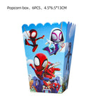 6pcs popcorn boxes