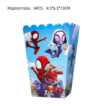 Spidey And His Amazing Friends Happy Birthday Party Decorations SpiderMan Theme Balloons Supplies Tablecloth Tableware Kids Gift