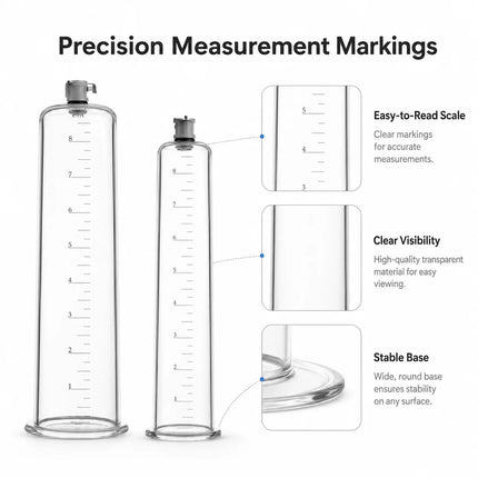 Penis Enlargement Replacement Bottle Penis Pump Cylinder Accessories for Dick Extender Enhancer Exerciser Trainer Sex Toys Men