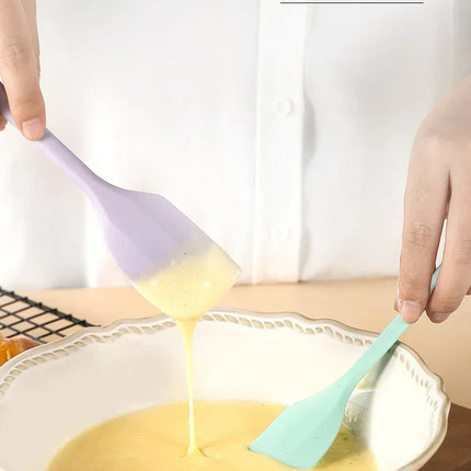 New Silicone cream spatula Non-stick butter spatula Heat-resistant kitchen baking tools DIY cake baking tools Ice Cream tools