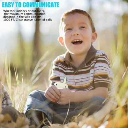 Kids Cartoon Walkie Talkie Handheld Interactive Parent-Child Wireless Outdoor Remote Intelligent Communication Puzzle Christmas