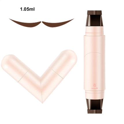 Rotating Eyeliners Stamp Pen Waterproof Sweat-Resistant One-Touch Application Liquid Eyeliners Smudge-Proof Daily Makeup
