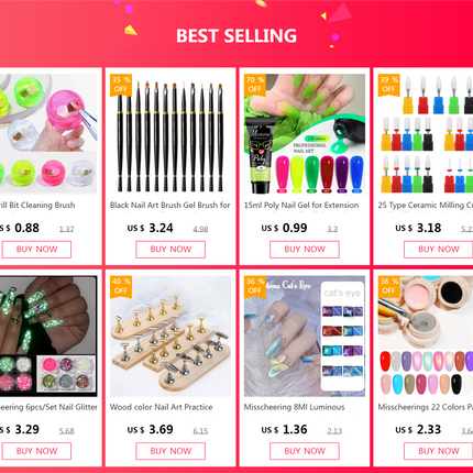 Misscheering 7ml Nail Gel Polish Glitter Laser Nail Polish Colorful Sparkling Sequins Soak Off  Varnish Nail Art Decoration