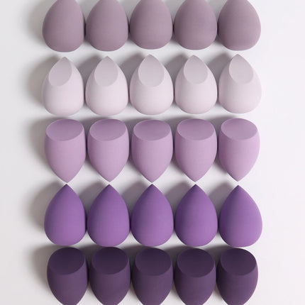 25 Beauty Eggs (Makeup Sponges), Foundation Make-Up Mixed Beauty Sponges, Liquid, Cream and Powder Flawless, Multi-Color Makeup