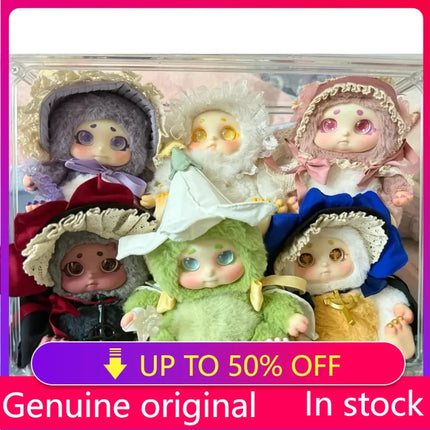 Authentic Cino Garden Fairy Series Blind Box Collectible Model Doll Cute Vinyl Face Figure Kawaii Decoration Toy Birthday Gift