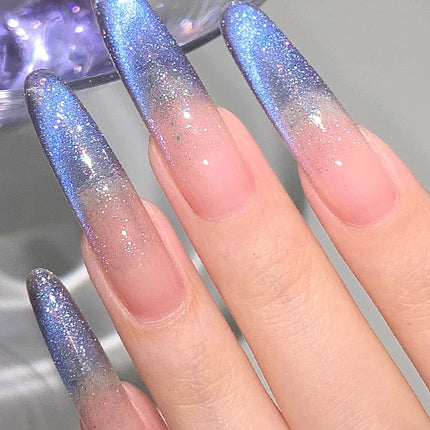 KASI Float Light Jump Gold Cat Eye Gel Nails Polish 15ml Magnetic Gel Flash Semi Permanent Soak Off Nail Gel For Nail Salon