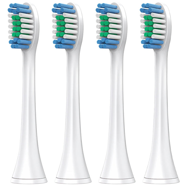 4/8/12/20x Compatible with Philips Sonicare Electric Toothbrush Snap-on Replacement Brush Heads, for 4100/1100/5300/6100/5900