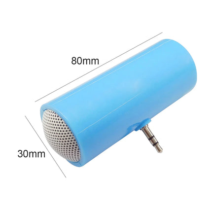 Mobile Phone Speaker with 3.5mm TRS Plug Plug and Play Line-in Speaker Tablet Music Loudspeaker for Smartphone Tablet Computer