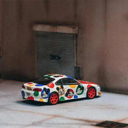 Tarmac Works 1:64 VERTEX Silvia S14 S15 F40 MCL60 Mustang GTD 911 GT3 R Mooneyes Aristo JZS161 i20N Diecast Model Car