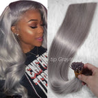 Grey Hair / 18inches 45cm / 100g|30%-55%|China Mainland|VIRGIN HAIR