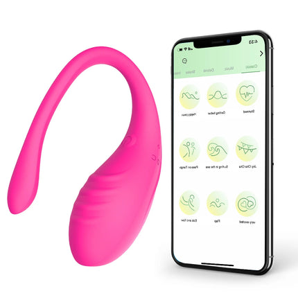APP Controlled Vaginal Vibrators G Spot 9 Speed Anal Vibrating Egg Massager Wearable Stimulator Adult Sex Toys for Women Couples