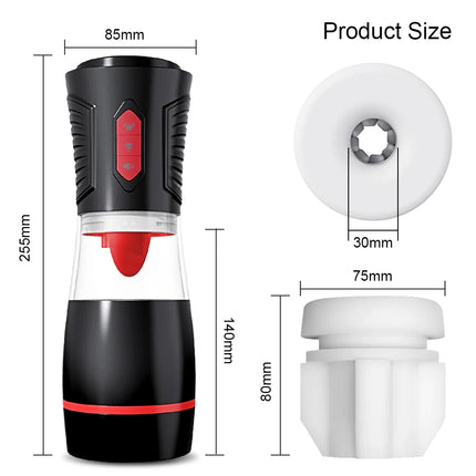Automatic Male Mastubator Vibration Blowjob Machine for Men Masturbation Cup Sex Toys Adult Goods for Men Masturbate Supplies