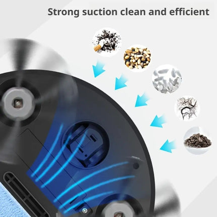 Smart Home Mini Rechargeable Vacuum Mop Robot Vacuum Cleaner Simple Model