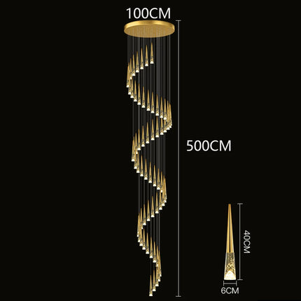 Modern home decoration crystal chandelier, stair Pendant lamp, living room Pendant lights, interior lighting