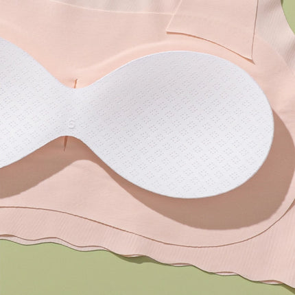 Children Underwear Underpants Set Summer Ice Silk Bra With Sponge Pad Student Girl Vest Seamless Bralette Teenagers Tops 25-60kg